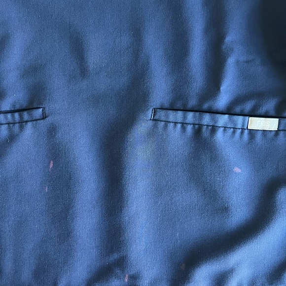 Figs Navy Scrub Top - Picture 3 of 4